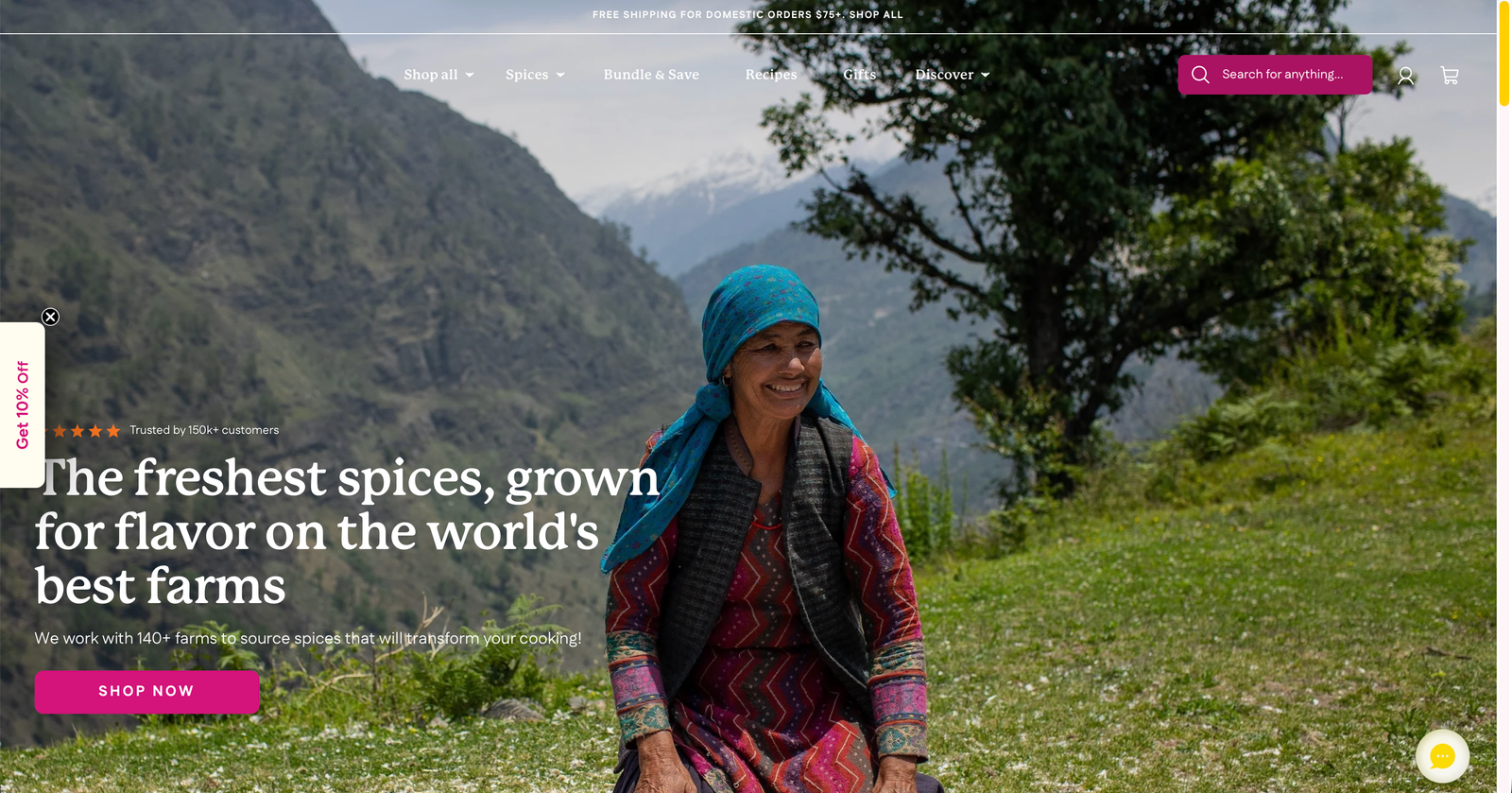 Custom eCommerce website built by LVRA Global.
